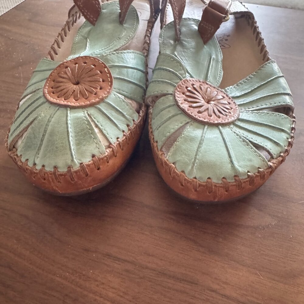 Pikolinos Puerto Vallarta Women's Leather Sandals EU38/US 7.5-8